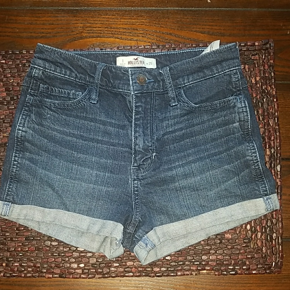 Hollister jean shorts